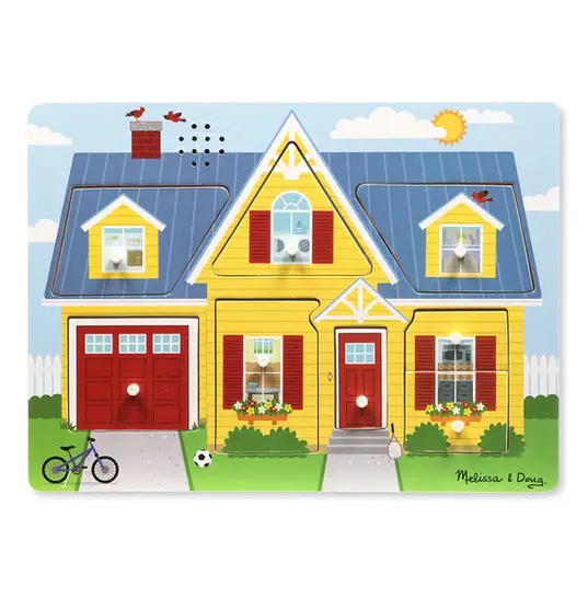 Melissa & Doug Around the House Sound Puzzle