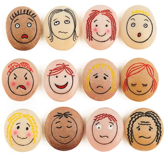 Yellow Door Emotion Stones