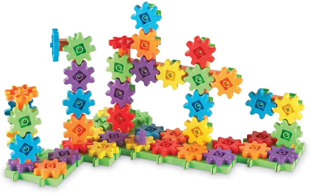 Learning Resources Gears Gears Gears Deluxe Building 100 Pcs Set