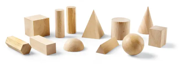 Learning Resources Wooden Geometric Shapes