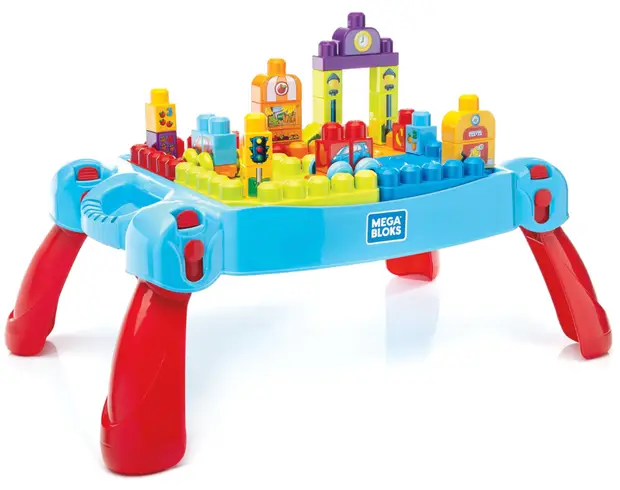 Mega Bloks Build 'n Learn Table