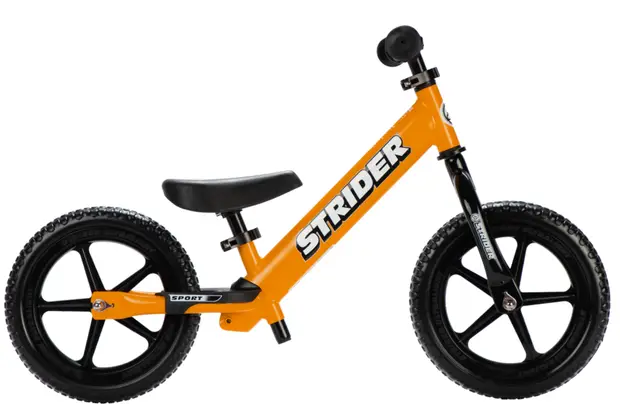 Strider 12 Sport Balance Bike: Orange