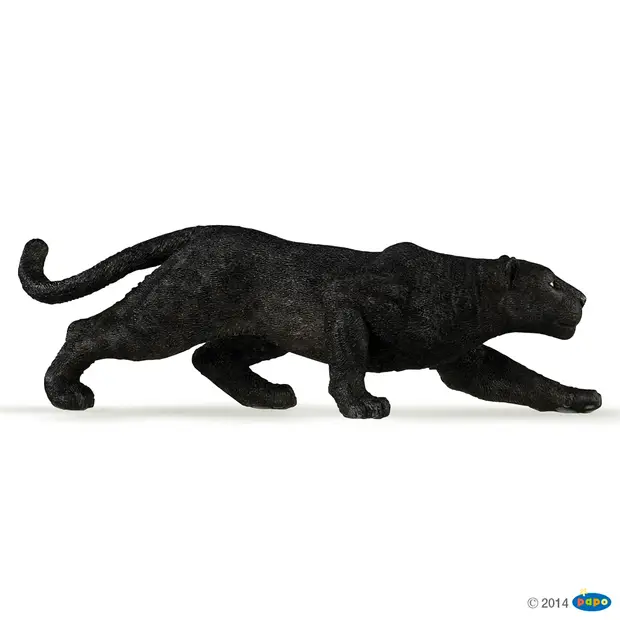 Papo Black Leopard Figure