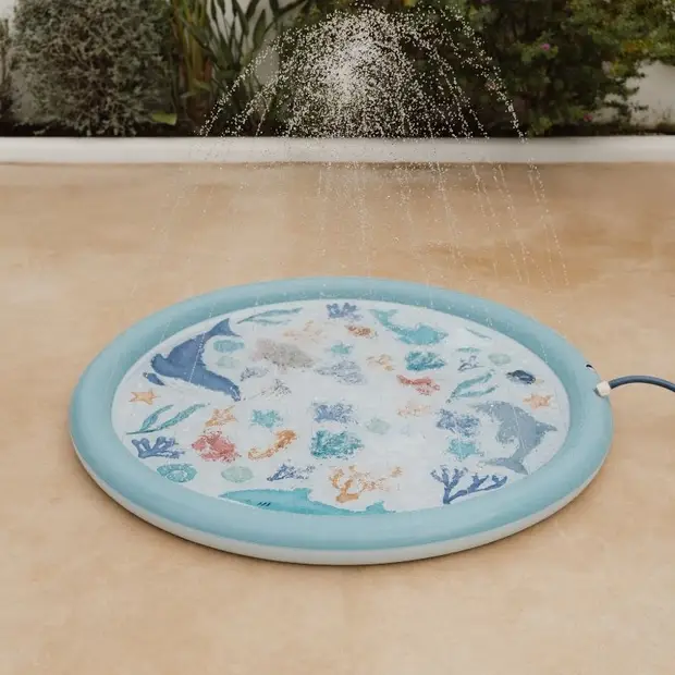 Little Dutch Sprinkler Mat Ocean Dreams Blue