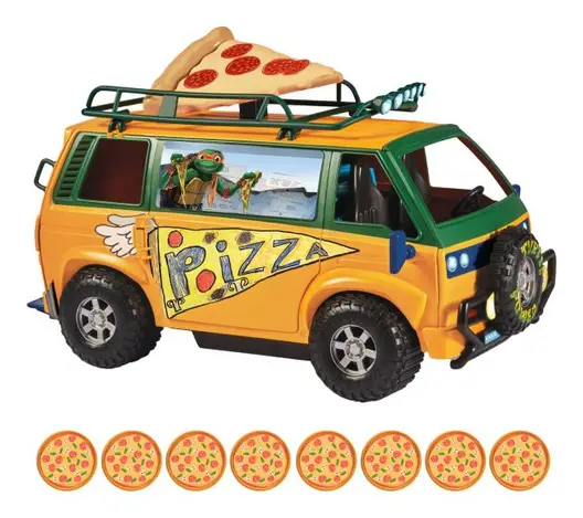 Teenage Mutant Ninja Turtles Movie Pizzafire Van