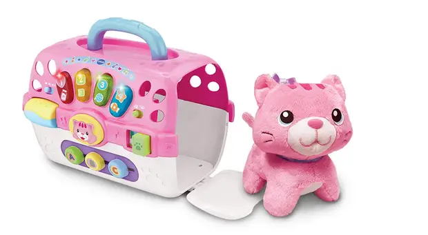 VTech Pink Cosy Kitten Carrier 