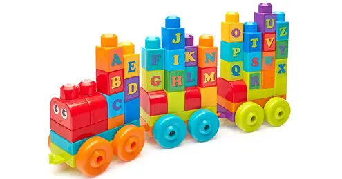 Fisher Price Mega Bloks ABC Learning Train