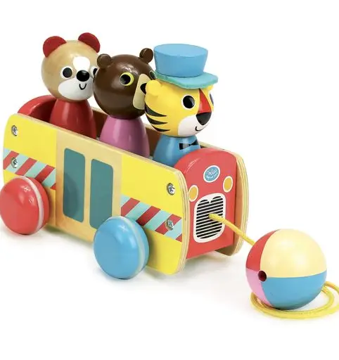 Vilac Coach Pull Toy
