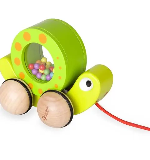 Classic World Pull Snail & Rattle