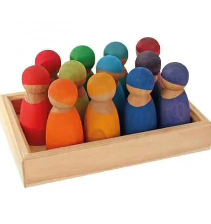 Grimm's Cherry 12 Rainbow Friends