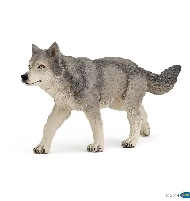 Papo Grey Wolf Figure