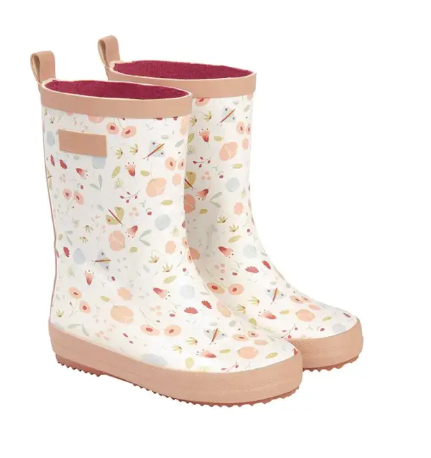 Little Dutch Rain Boots 26/27 Flowers & Butterflies