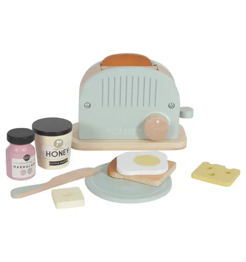 Little Dutch 10 Piece Toaster Set